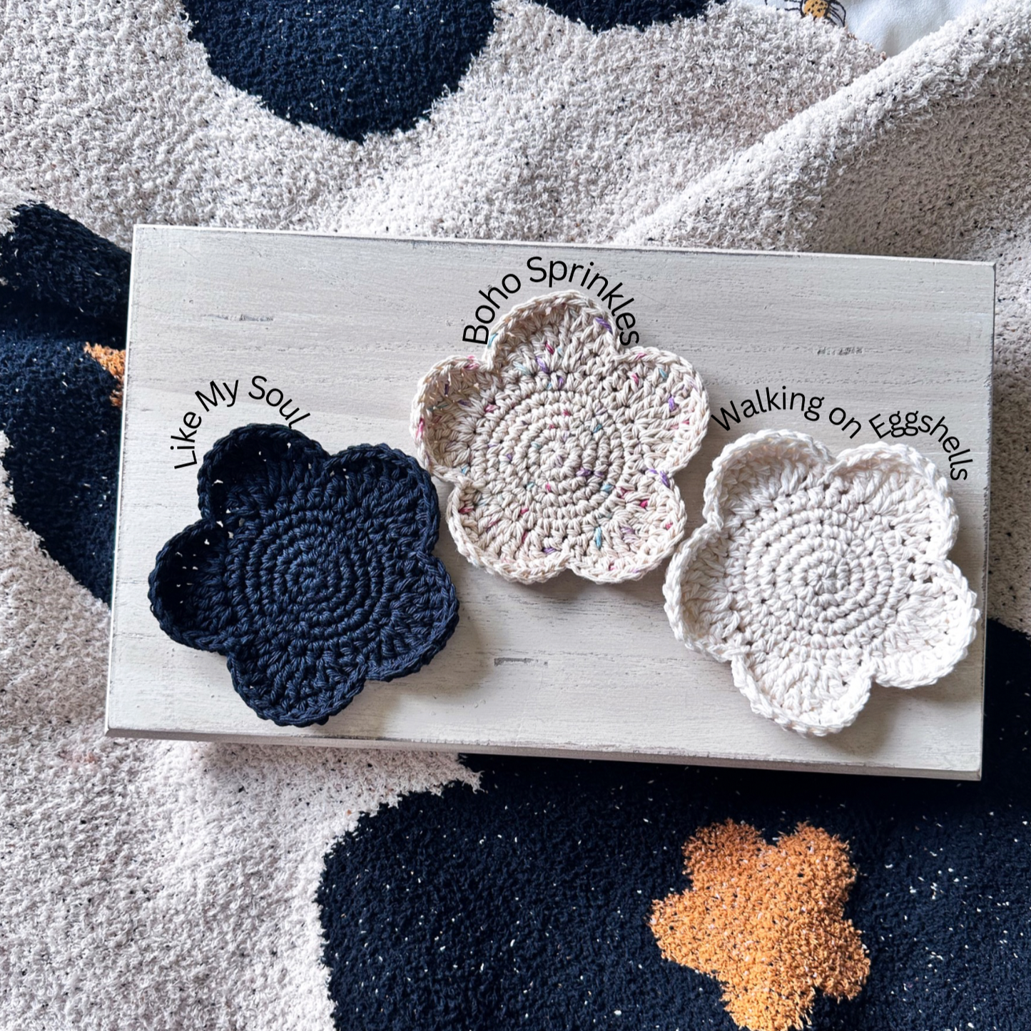 Flower Child Coaster Set