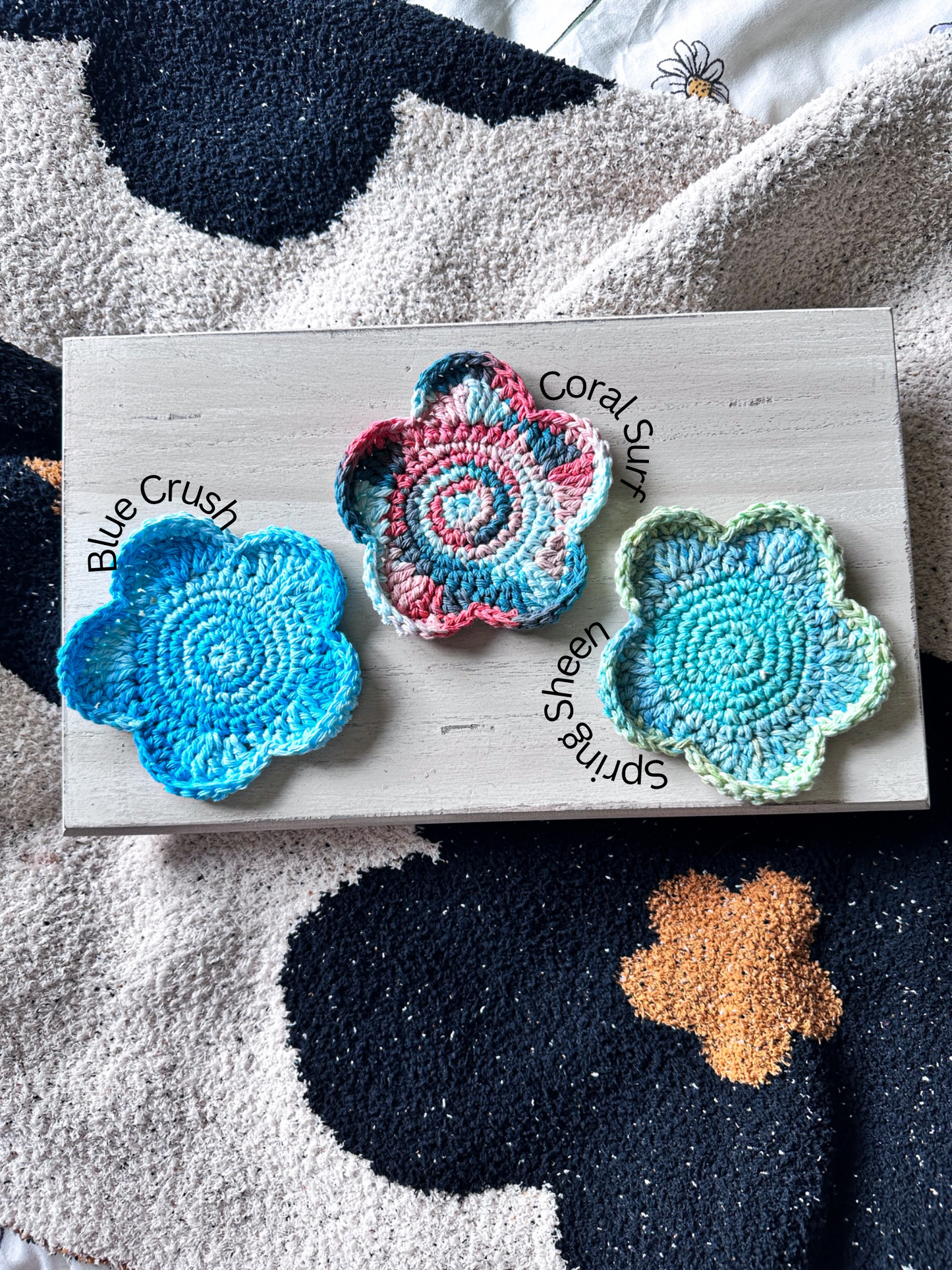 Flower Child Coaster Set