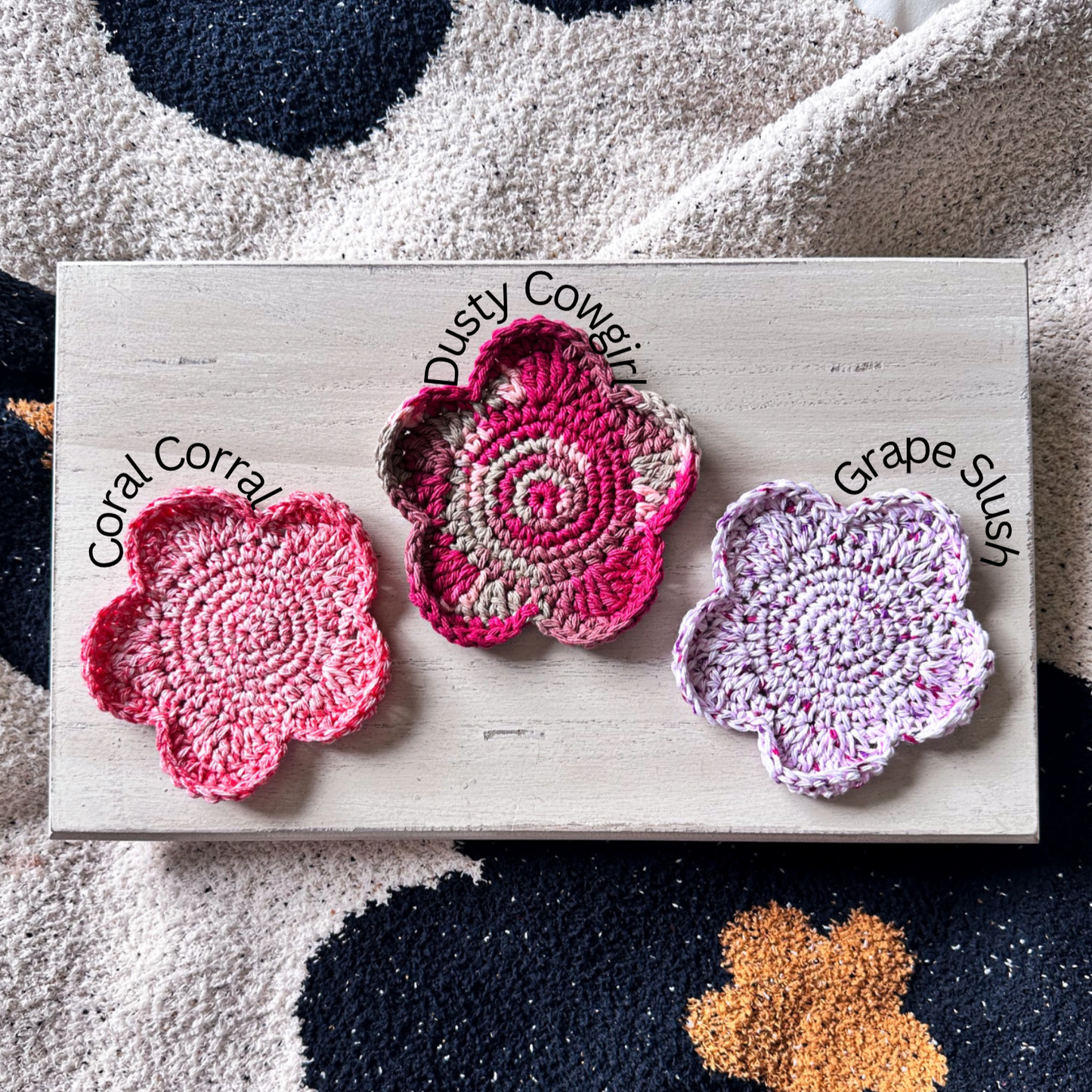 Flower Child Coaster Set